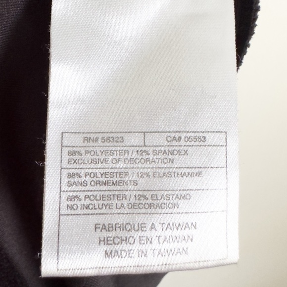 Nike Black Front Zip Wide leg Activewear Pants sz Medium - Picture 7 of 7